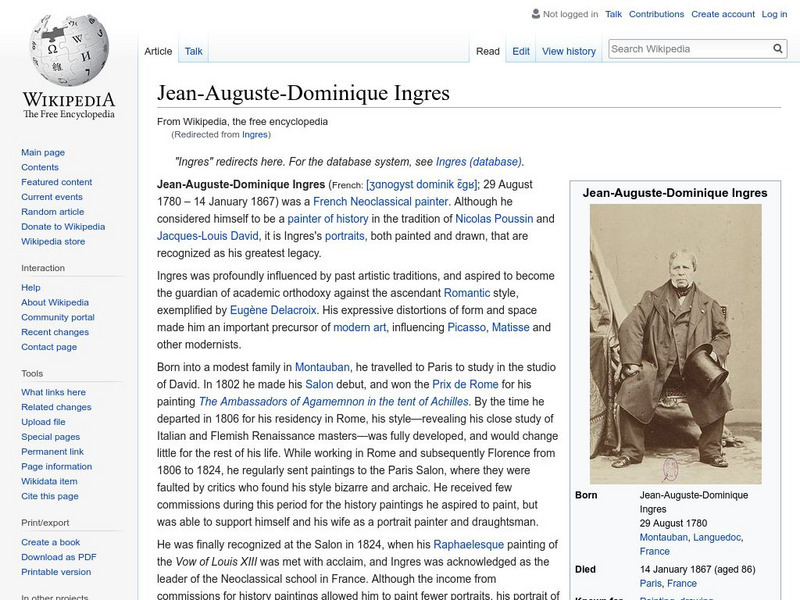 Wikipedia: Ingres Handout Wikipedia: Ingres Handout