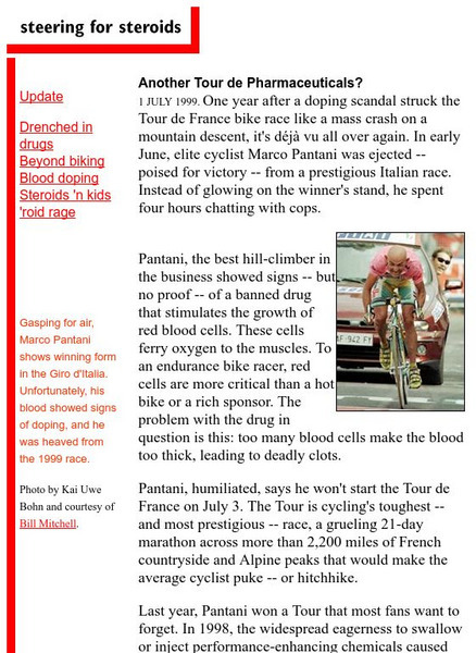 The Why Files: Steering for Steroids Website