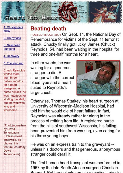 The Why Files: Heart to Heart Website The Why Files: Heart to Heart Website