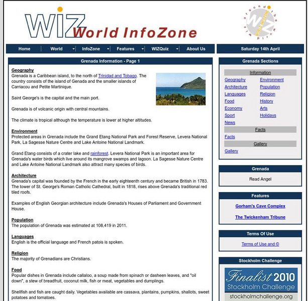 World Info Zone: Grenada Handout