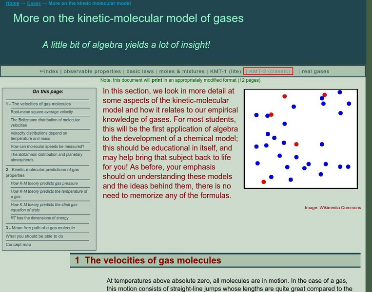 Chem1 Virtual Textbook: Molecular Collision eBook Chem1 Virtual Textbook: Molecular Collision eBook