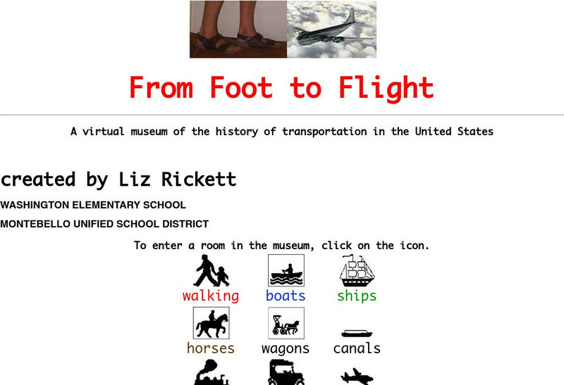 Score: Washington Elementary School: From Foot to Flight Website Score: Washington Elementary School: From Foot to Flight Website