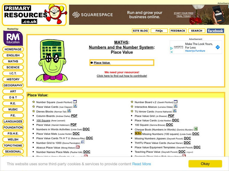 Primary Resources: Place Value Website Primary Resources: Place Value Website