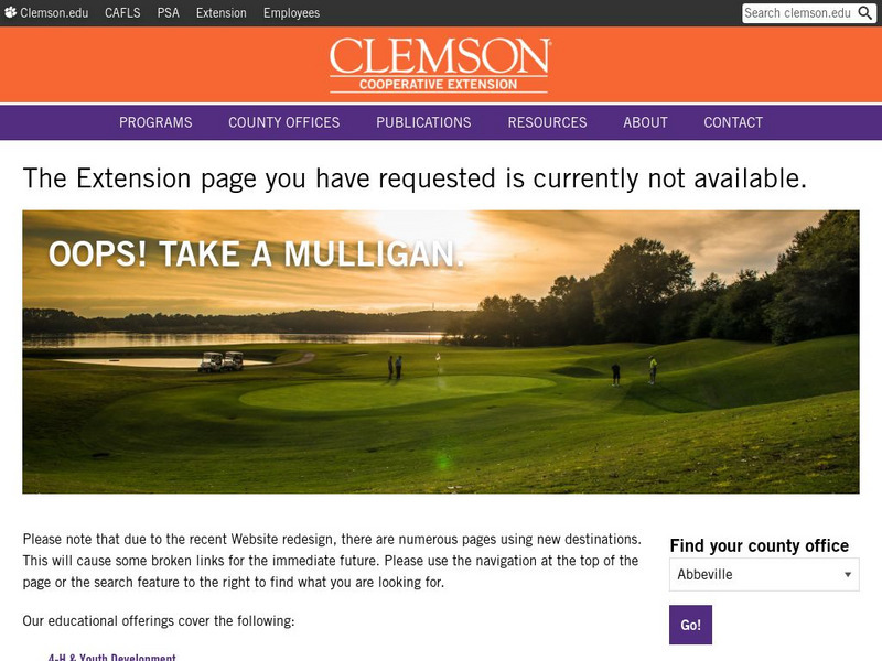 Clemson Cooperative Extension: Cottontail Rabbit Biology and Management Article