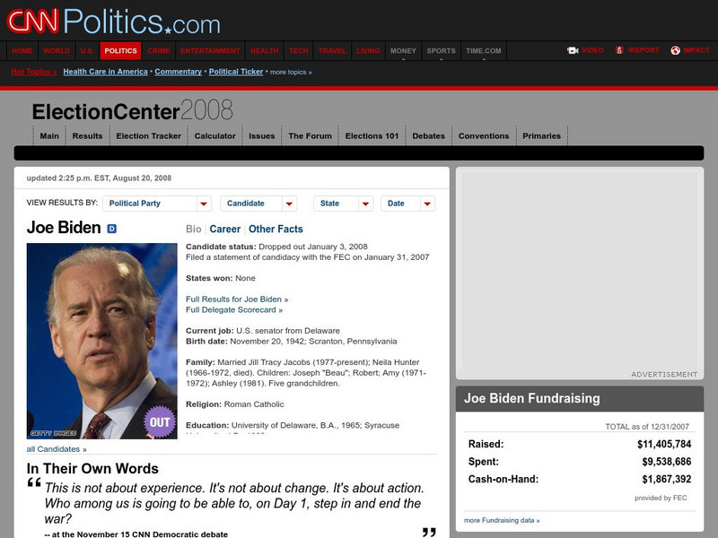 Cnn: Joe Biden Website Cnn: Joe Biden Website