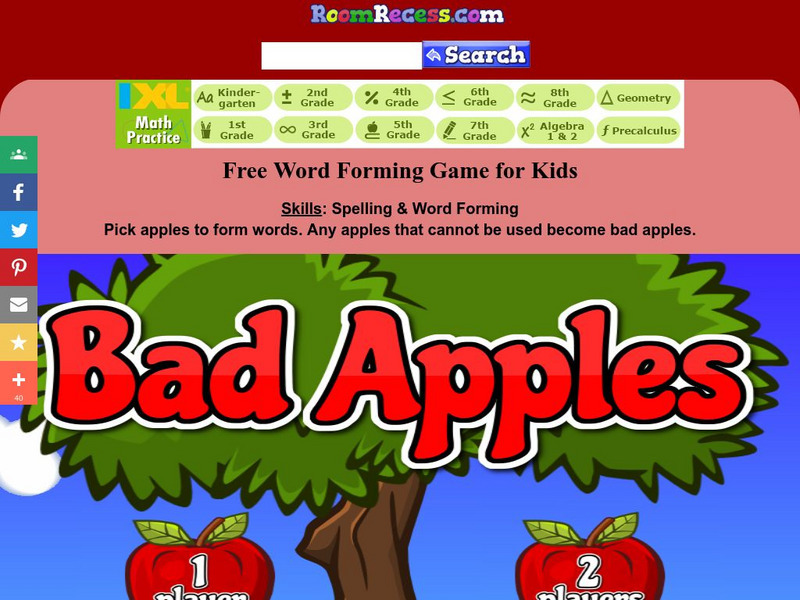 Room Recess: Bad Apples Interactive Room Recess: Bad Apples Interactive