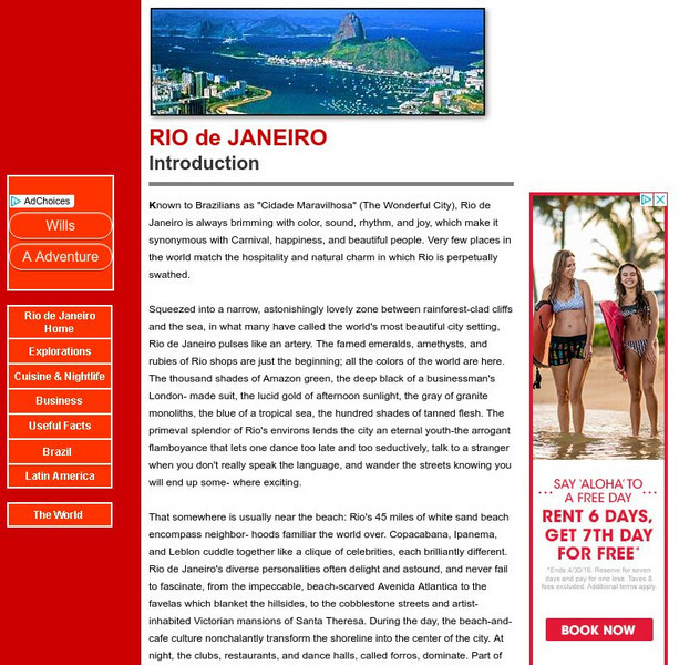 Geographia.com: Rio De Janeiro Website Geographia.com: Rio De Janeiro Website