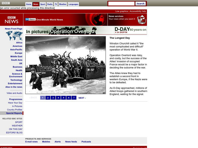 Bbc: In Pictures: Operation Overlord Graphic Bbc: In Pictures: Operation Overlord Graphic