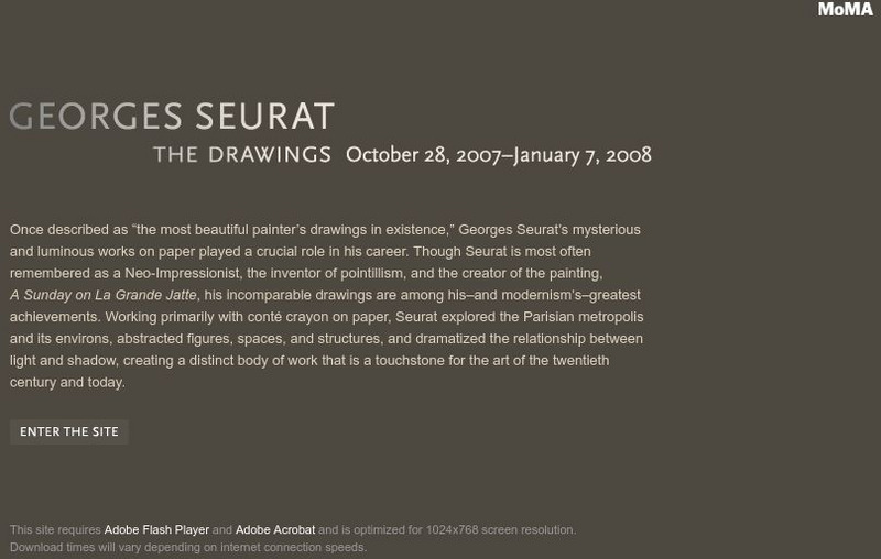 Mo Ma: Georges Seurat: The Drawings Interactive Mo Ma: Georges Seurat: The Drawings Interactive