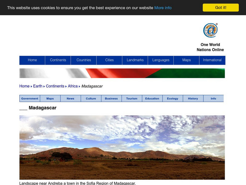 Nations Online: Madagascar Website Nations Online: Madagascar Website