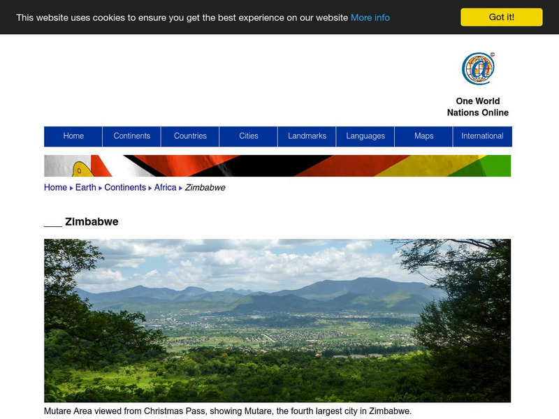 Nations Online: Zimbabwe Website Nations Online: Zimbabwe Website