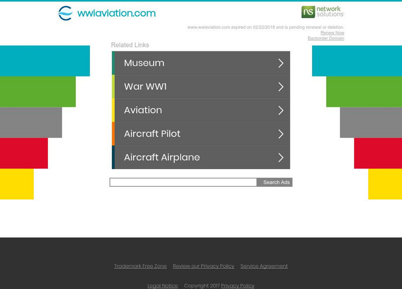 Wwi Aviation: An Illustrated History of World War One Website Wwi Aviation: An Illustrated History of World War One Website