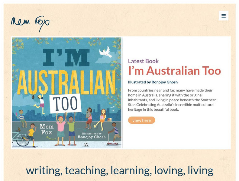 Mem Fox Website