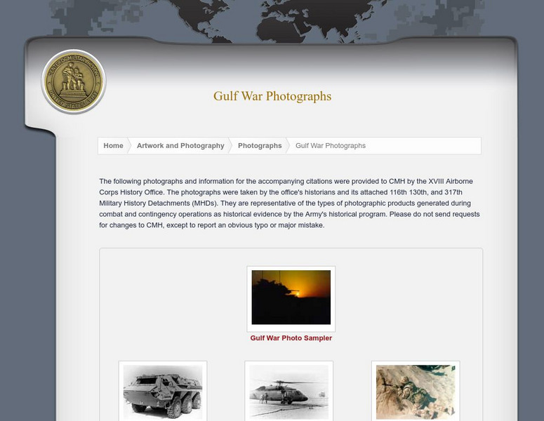 U.s. Army Center of Military History: Gulf War Photographs PPT U.s. Army Center of Military History: Gulf War Photographs PPT