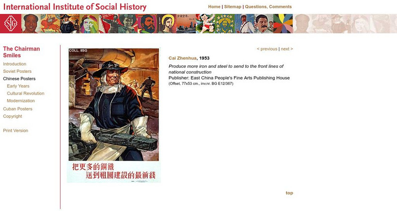 International Institute of Social History: Produce More Iron and Steel Graphic International Institute of Social History: Produce More Iron and Steel Graphic