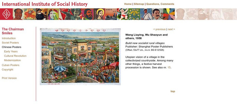 International Institute of Social History: Build New Socialist Rural Villages Graphic International Institute of Social History: Build New Socialist Rural Villages Graphic