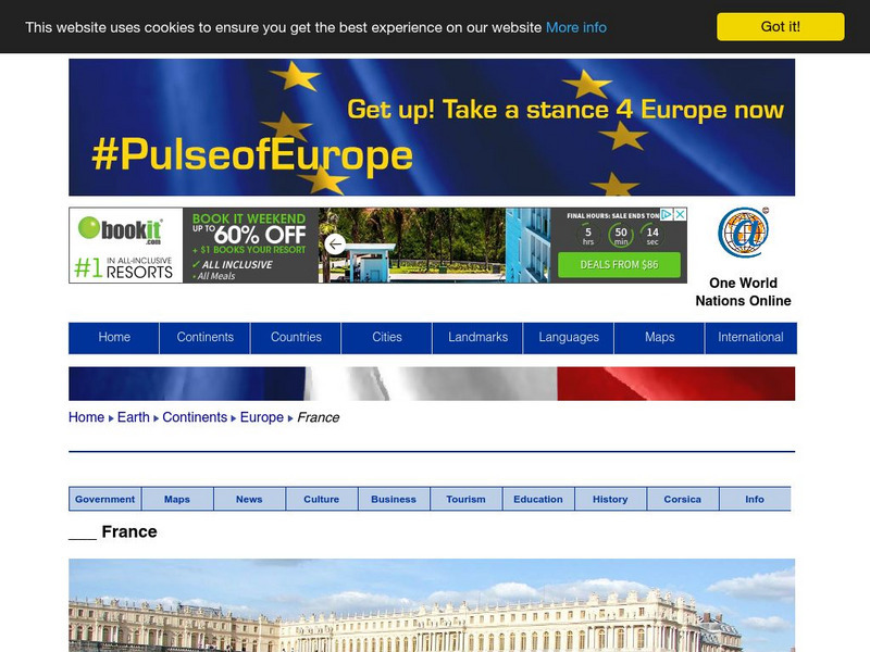 Nations Online: France Website Nations Online: France Website