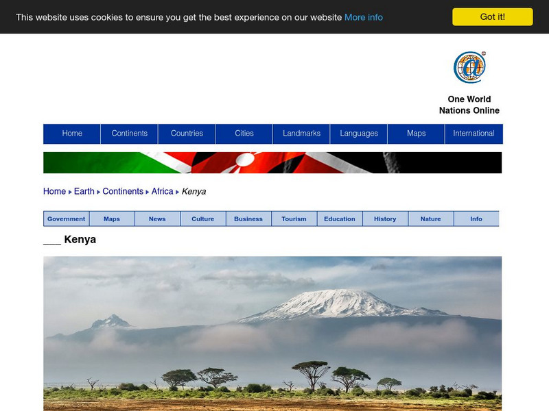 Nations Online: Kenya Website Nations Online: Kenya Website