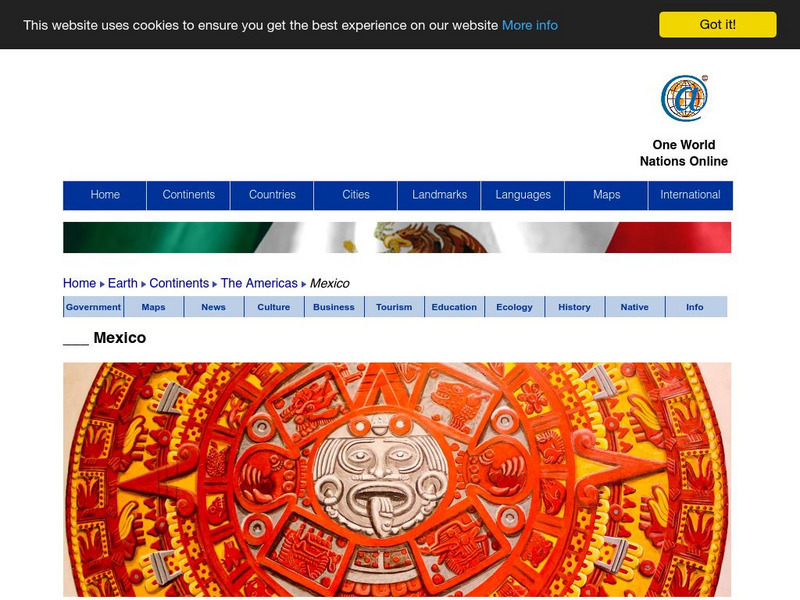 Nations Online: Mexico Website Nations Online: Mexico Website