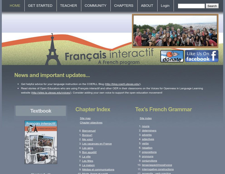 Francais Interactif: Interactive French Activity Francais Interactif: Interactive French Activity