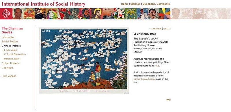 International Institute of Social History: The Brigade's Ducks Graphic International Institute of Social History: The Brigade's Ducks Graphic