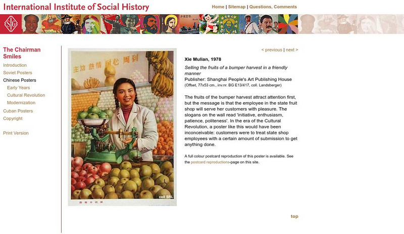 International Institute of Social History: Selling the Fruits of a Bumper Harves Graphic International Institute of Social History: Selling the Fruits of a Bumper Harves Graphic