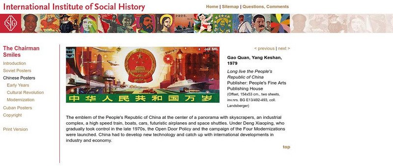 International Institute of Social History: Long Live the People's Republic of Ch Graphic International Institute of Social History: Long Live the People's Republic of Ch Graphic