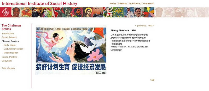 International Institute of Social History: Do a Good Job in Family Planning to P Graphic International Institute of Social History: Do a Good Job in Family Planning to P Graphic