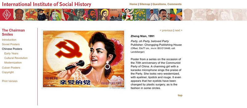 International Institute of Social History: Party, Oh Party, Beloved Party Graphic International Institute of Social History: Party, Oh Party, Beloved Party Graphic