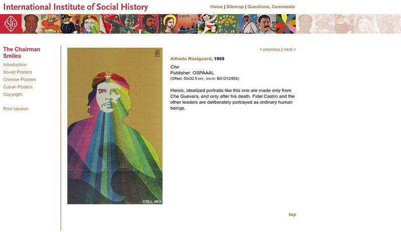 International Institute of Social History: Che Graphic International Institute of Social History: Che Graphic