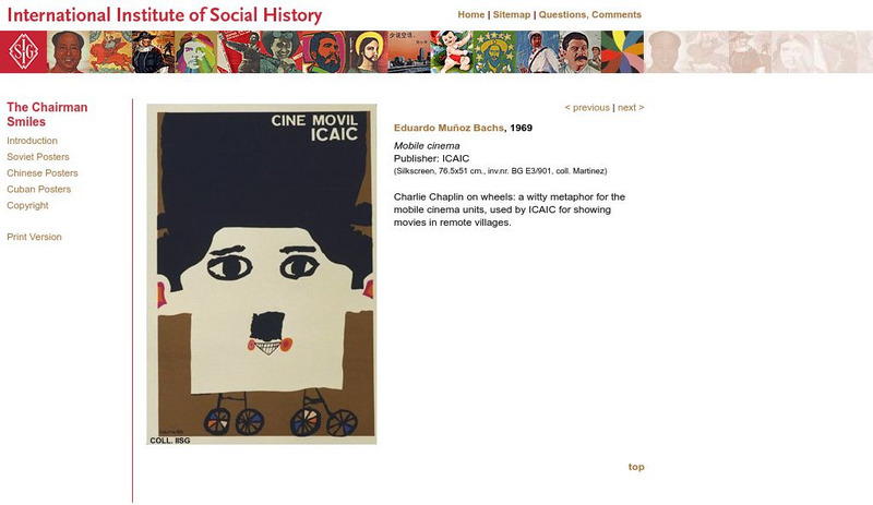 International Institute of Social History: Mobile Cinema Graphic International Institute of Social History: Mobile Cinema Graphic