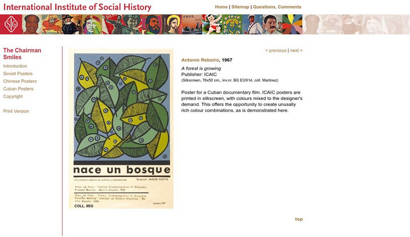 International Institute of Social History: A Forest Is Growing Graphic International Institute of Social History: A Forest Is Growing Graphic