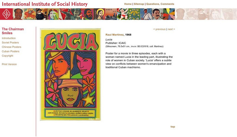 International Institute of Social History: Lucia Graphic International Institute of Social History: Lucia Graphic