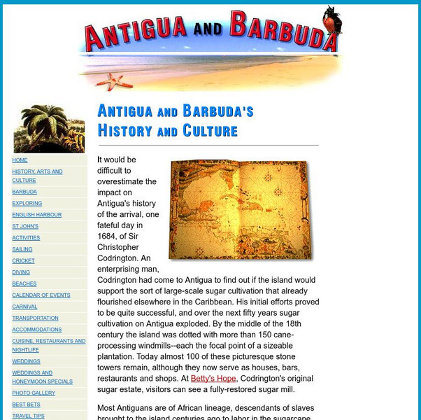 Geographia: Antigua and Barbuda's History and Culture Website Geographia: Antigua and Barbuda's History and Culture Website