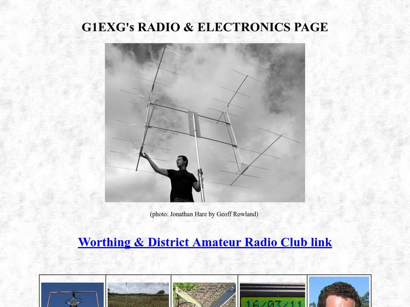 Creative Science Centre: G1 Exg's Radio Page Website Creative Science Centre: G1 Exg's Radio Page Website