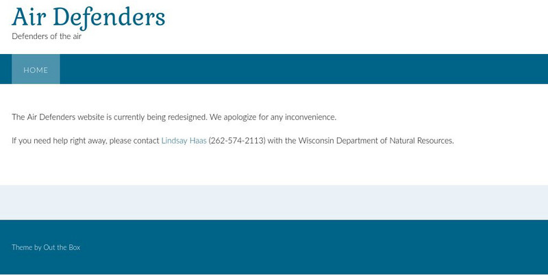 Wisconsin Environmental Health Association: Air Defenders: Quest for Clean Air Unit Plan Wisconsin Environmental Health Association: Air Defenders: Quest for Clean Air Unit Plan