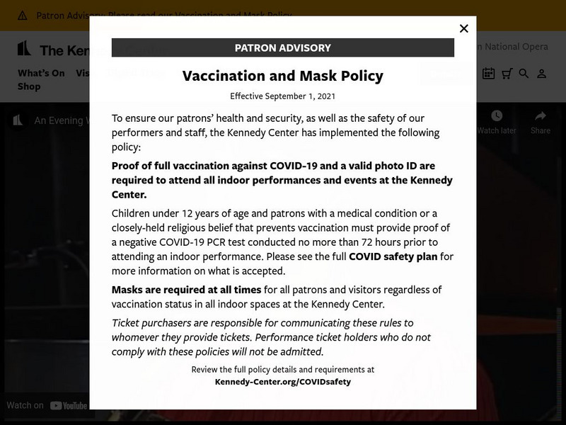 The Kennedy Center: An Evening With Stephen Schwartz Instructional Video