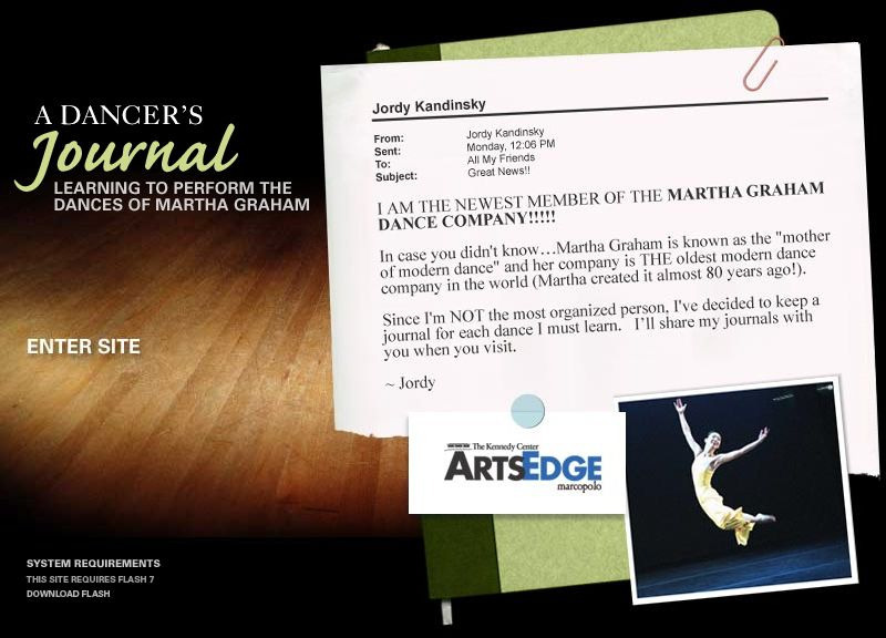 The Kennedy Center: Arts Edge: Learning to Perform the Dances of Martha Graham Interactive The Kennedy Center: Arts Edge: Learning to Perform the Dances of Martha Graham Interactive