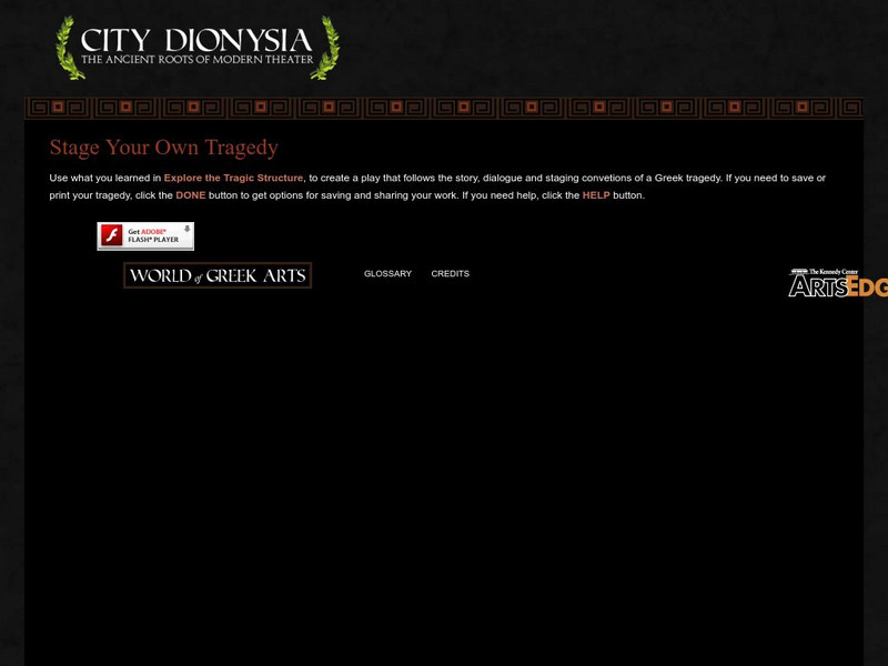 The Kennedy Center: Arts Edge: City Dionysia: The Ancient Roots of Modern Theater Interactive The Kennedy Center: Arts Edge: City Dionysia: The Ancient Roots of Modern Theater Interactive