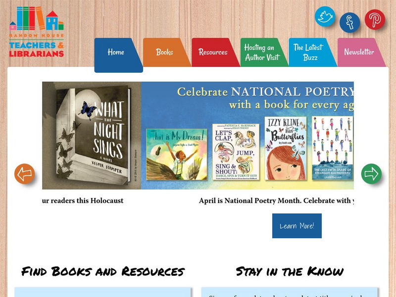 Penguin Random House: "The Gadget" Teacher Guide Website Penguin Random House: "The Gadget" Teacher Guide Website