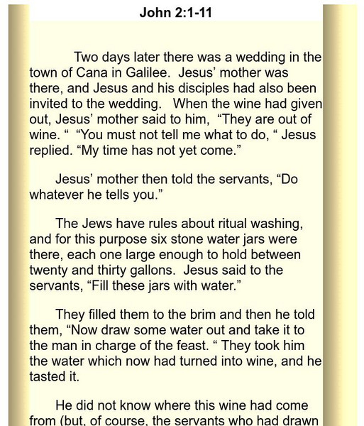 The Miracles of Jesus: Water Turned to Wine Primary The Miracles of Jesus: Water Turned to Wine Primary