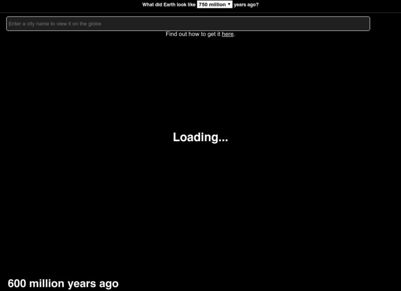 Ian Webster: Ancient Earth Interactive Ian Webster: Ancient Earth Interactive