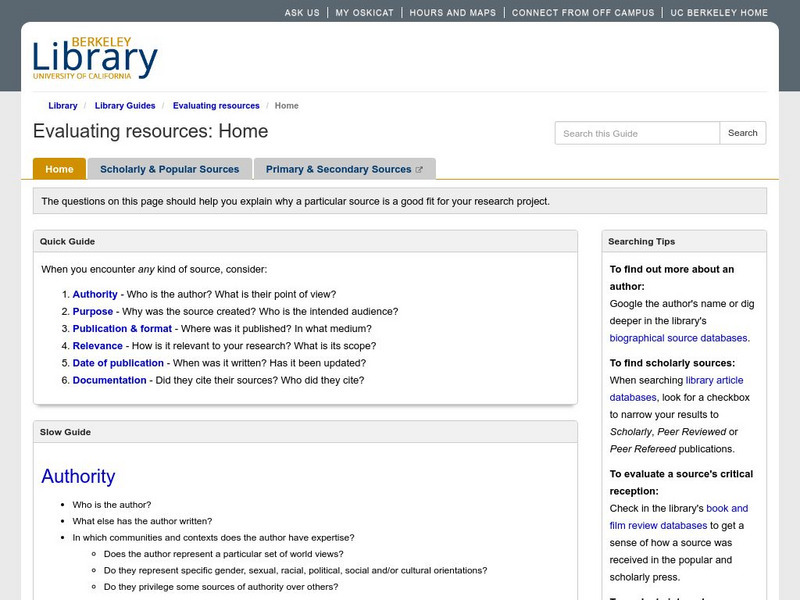 Uc Berkeley: Recommended Search Engines Handout Uc Berkeley: Recommended Search Engines Handout
