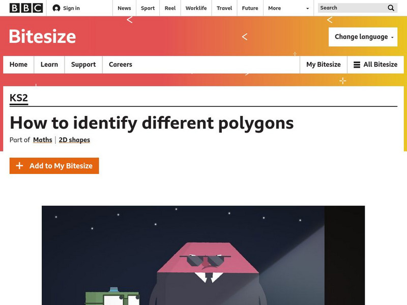 Bbc: Bitesize: Maths: 2 D Shapes Unit Plan Bbc: Bitesize: Maths: 2 D Shapes Unit Plan