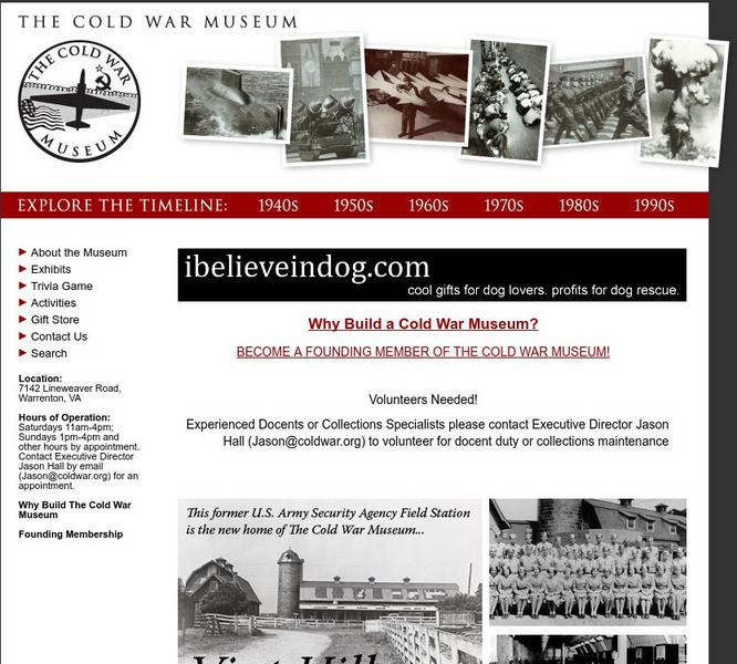 The Cold War Museum Interactive The Cold War Museum Interactive