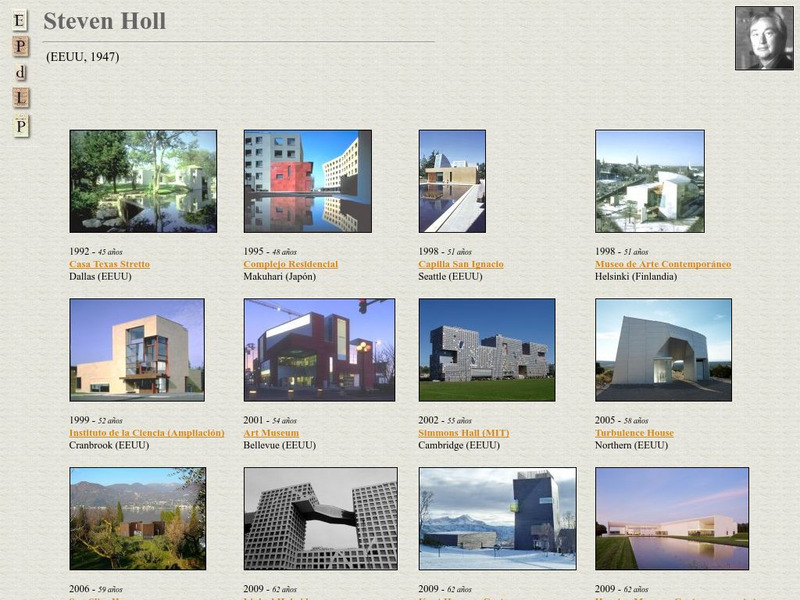 E Pd Lp: Steven Holl Handout