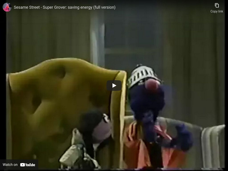 Sesame Street: Super Grover Stops an Apple Battle Instructional Video Sesame Street: Super Grover Stops an Apple Battle Instructional Video