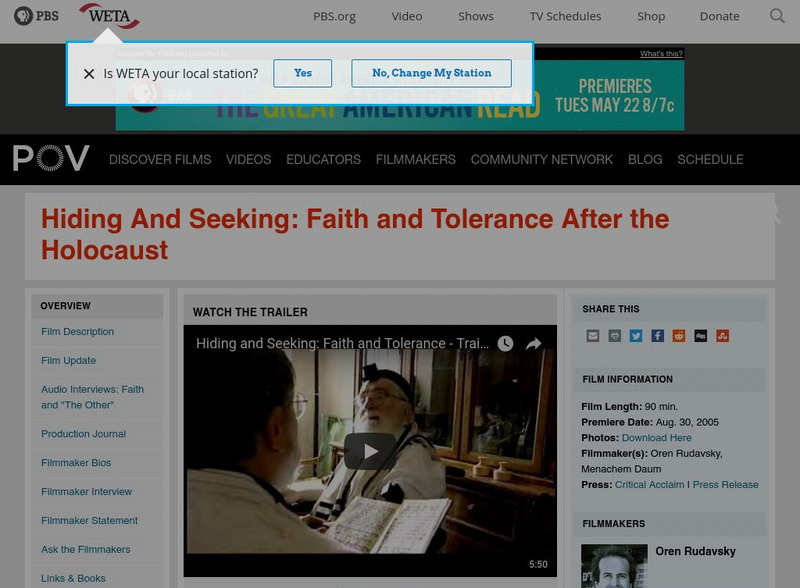 Pbs: A Life Apart Website Pbs: A Life Apart Website