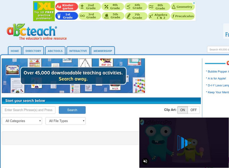 Abcteach: Maps Graphic Abcteach: Maps Graphic