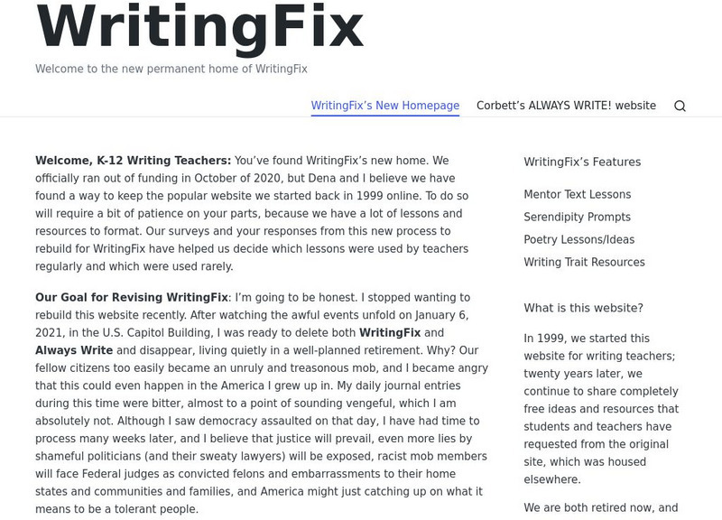 Writing Fix: A Left Brained Writing Prompt: Mini Workshop: Ouch! That Hurt Lesson Plan Writing Fix: A Left Brained Writing Prompt: Mini Workshop: Ouch! That Hurt Lesson Plan